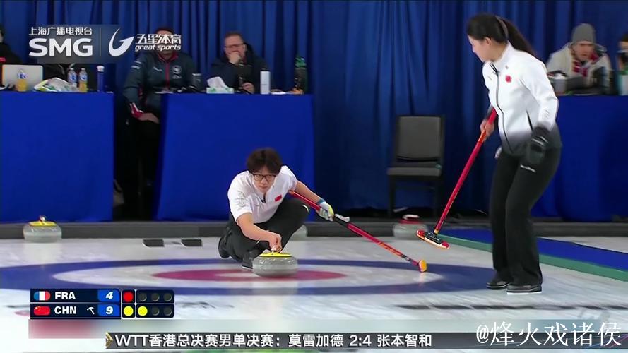 冬奥会冰壶落选赛：中国混双组合小组第二晋级